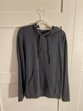 Prana Men's Dark Gray Hooded Pullover